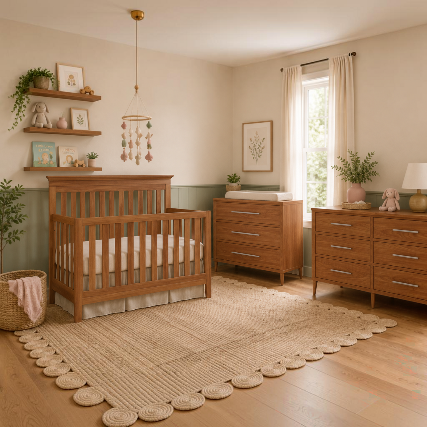 Arbor 4-in-1 Convertible Slat Crib
