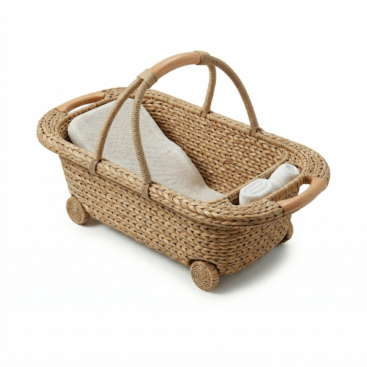Aspen Mobile Natural Fiber Bassinet