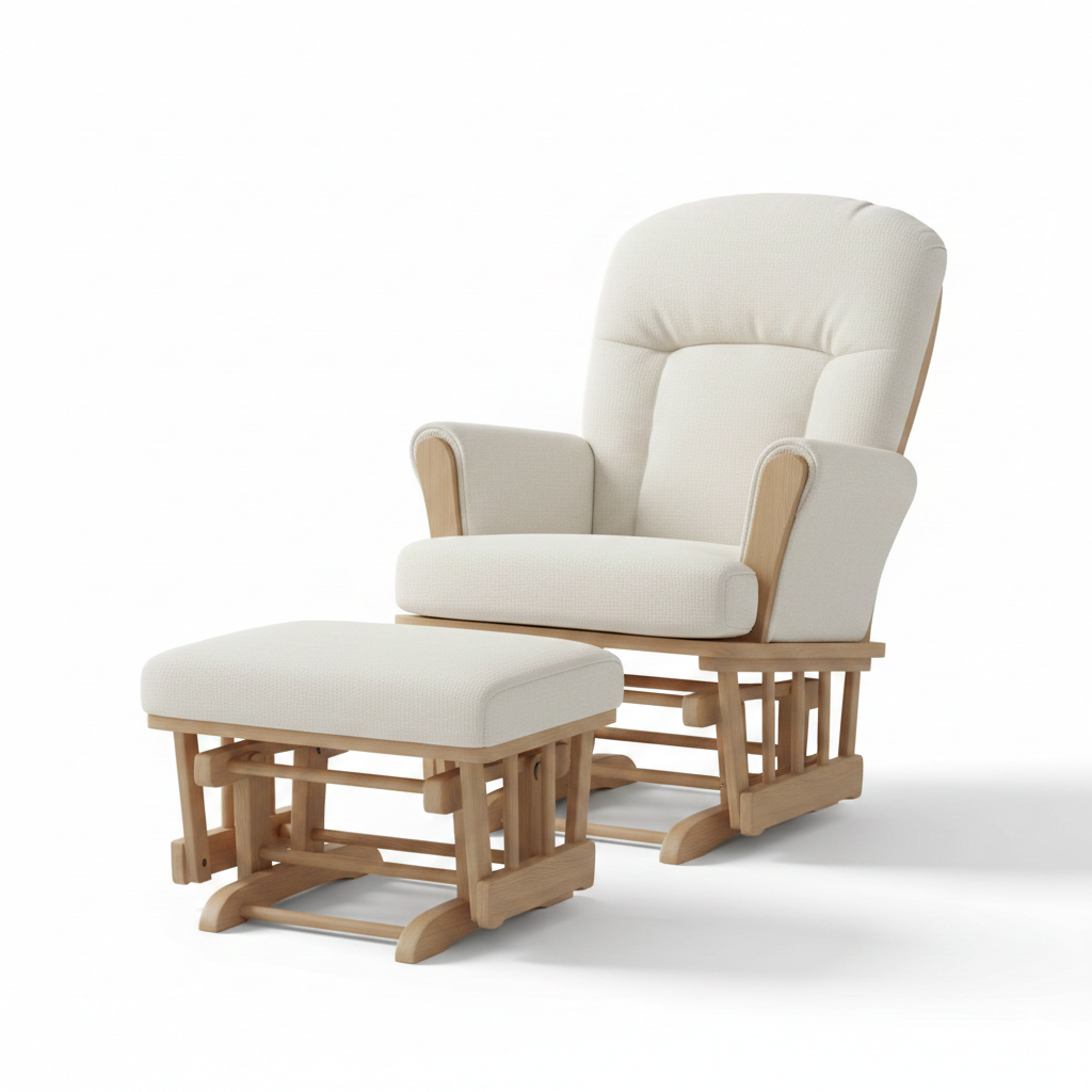Hudson Nursery Glider & Ottoman Set