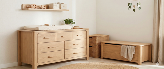 How to Choose the Right Nursery Dresser & Storage