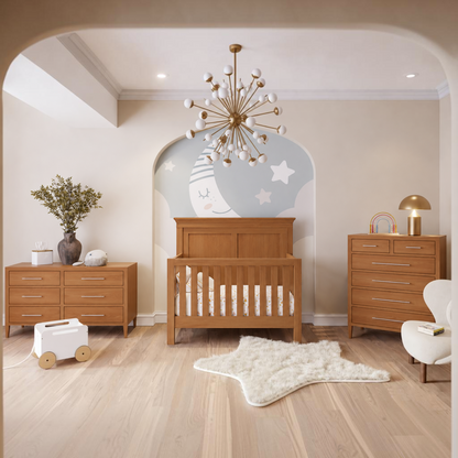 Arbor 4-in-1 Convertible Panel Crib