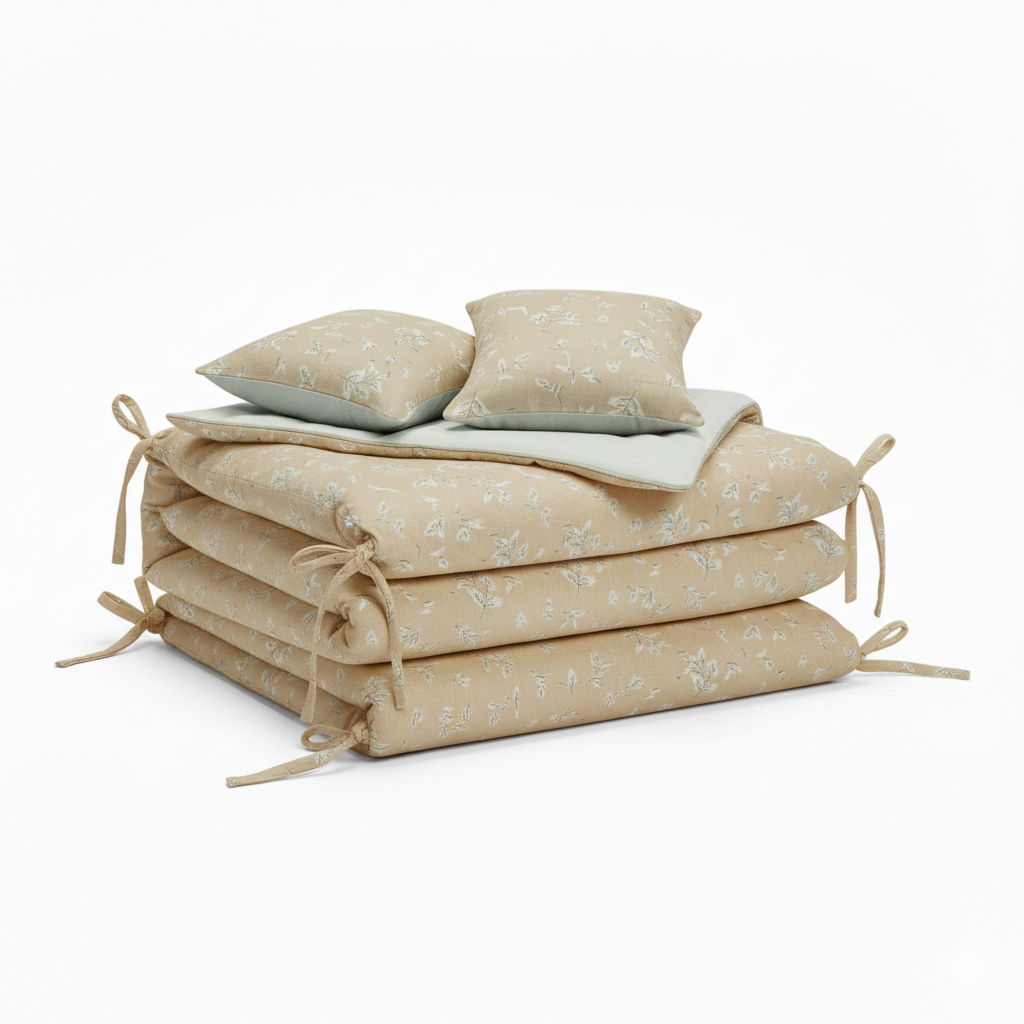 Meadowsoft Organic Crib Bedding Set
