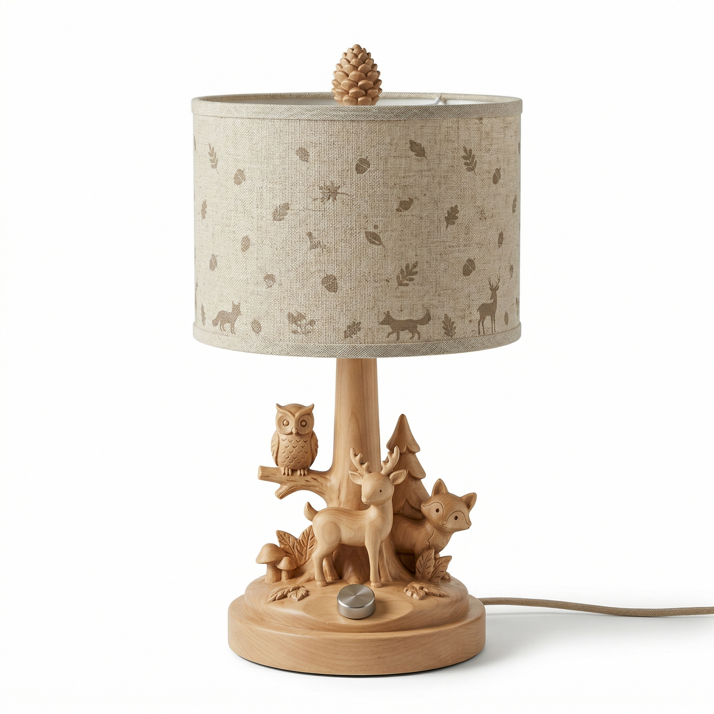 Haven Heritage Forest Artisan Dimmable Lamp