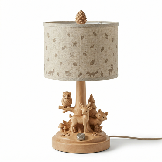 Haven Heritage Forest Artisan Dimmable Lamp