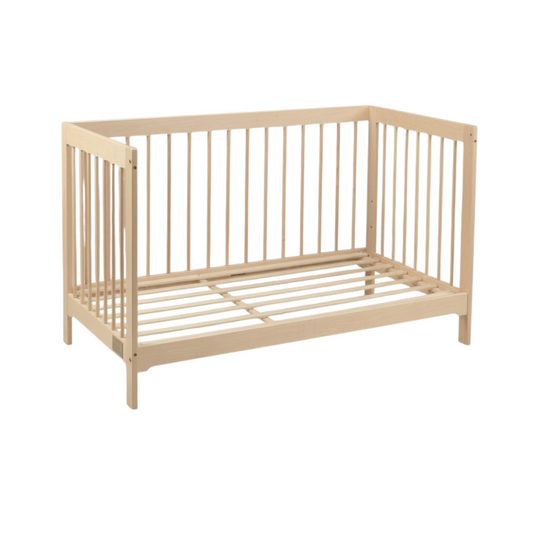Conversion Board for Day Bed Beige crib on a white background