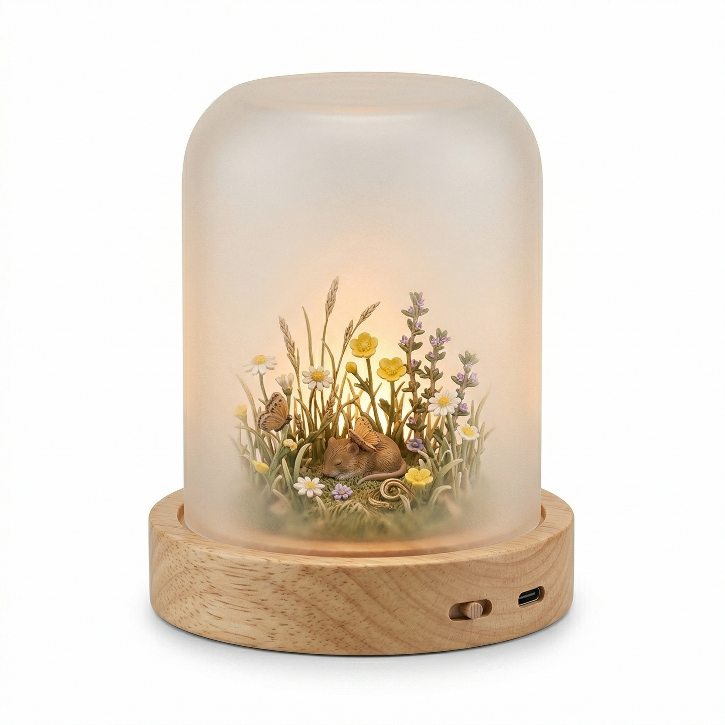 Meadow Artisan Cloche Nightlight