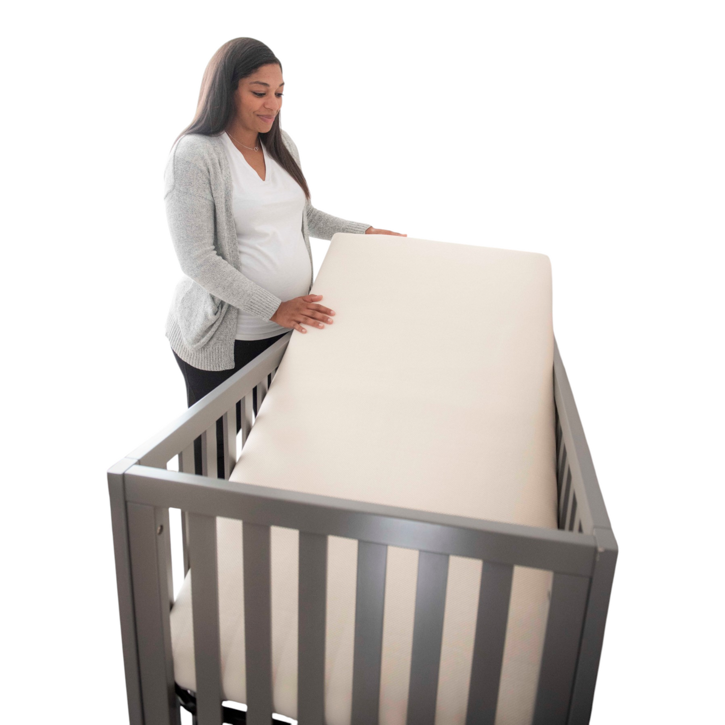 Naturepedic Breathable Organic 2-Stage Baby Crib Mattress (Innerspring)