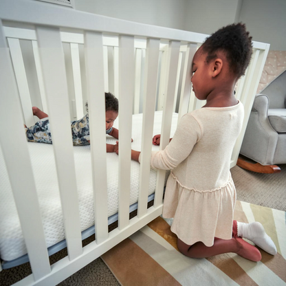 Breathe-Safe Breathable Mini Crib Cover