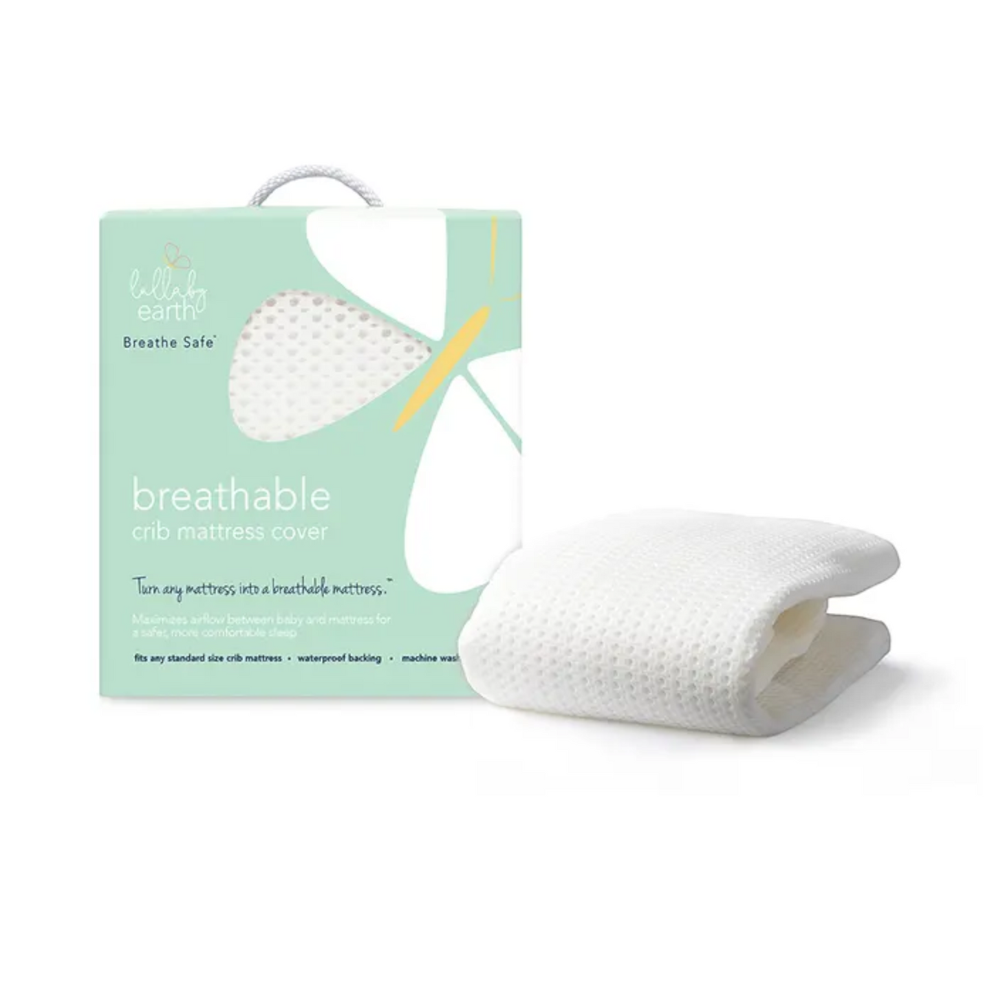 Breathe-Safe Breathable Mini Crib Cover
