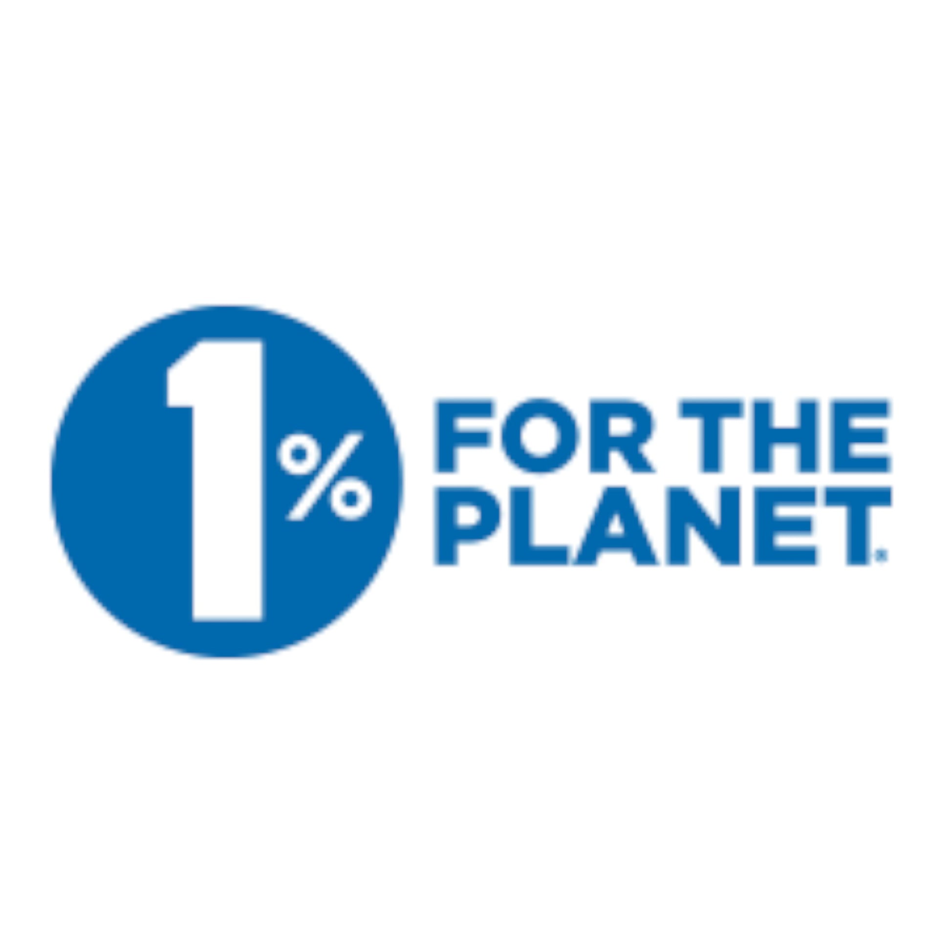 1% for the Planet logo in blue and white, representing the sustainability commitment of Modugreen Baby products.