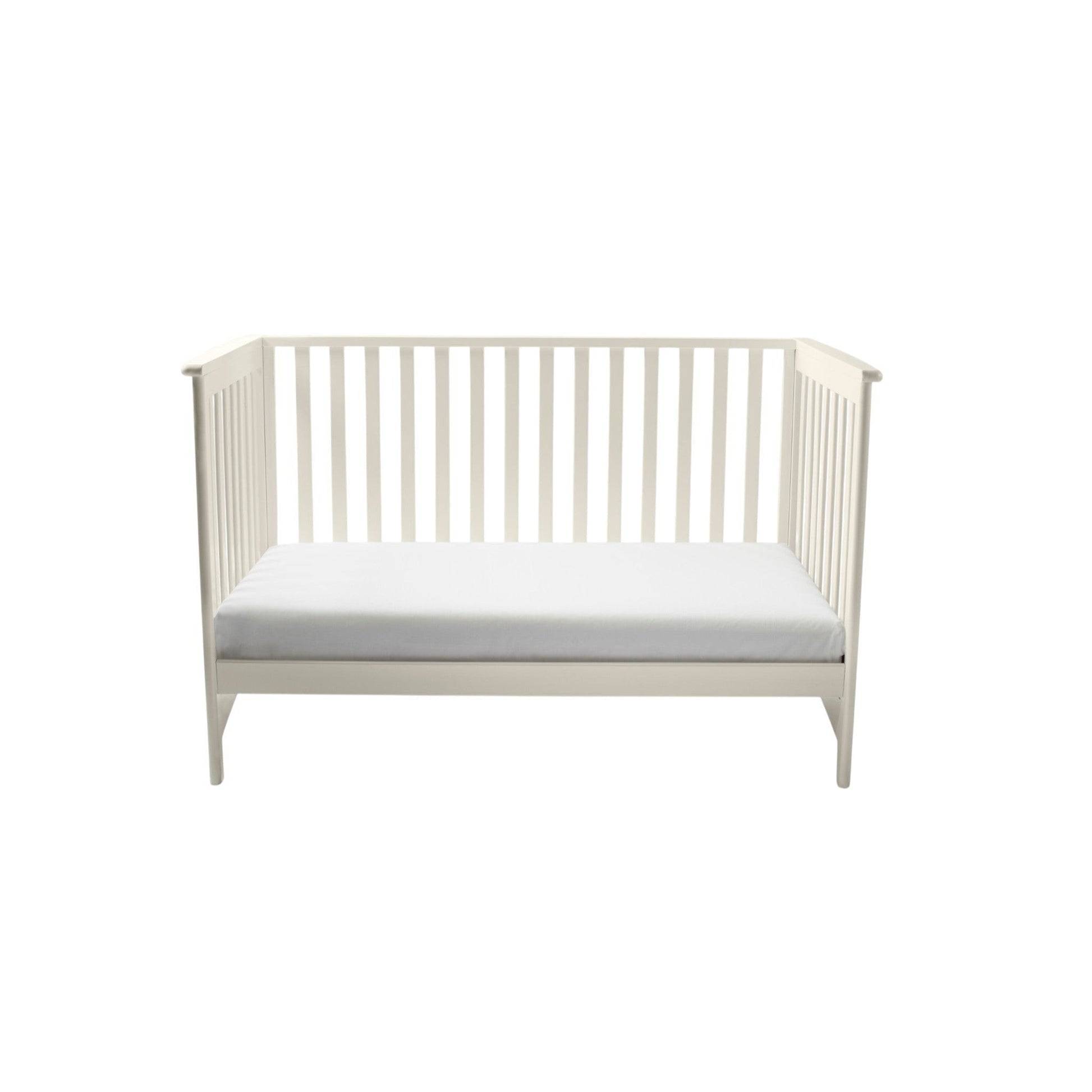 Modugreen Baby Classic Organic Crib Mattress, white, innerspring, firm infant support, waterproof surface, GOTS certified organic cotton