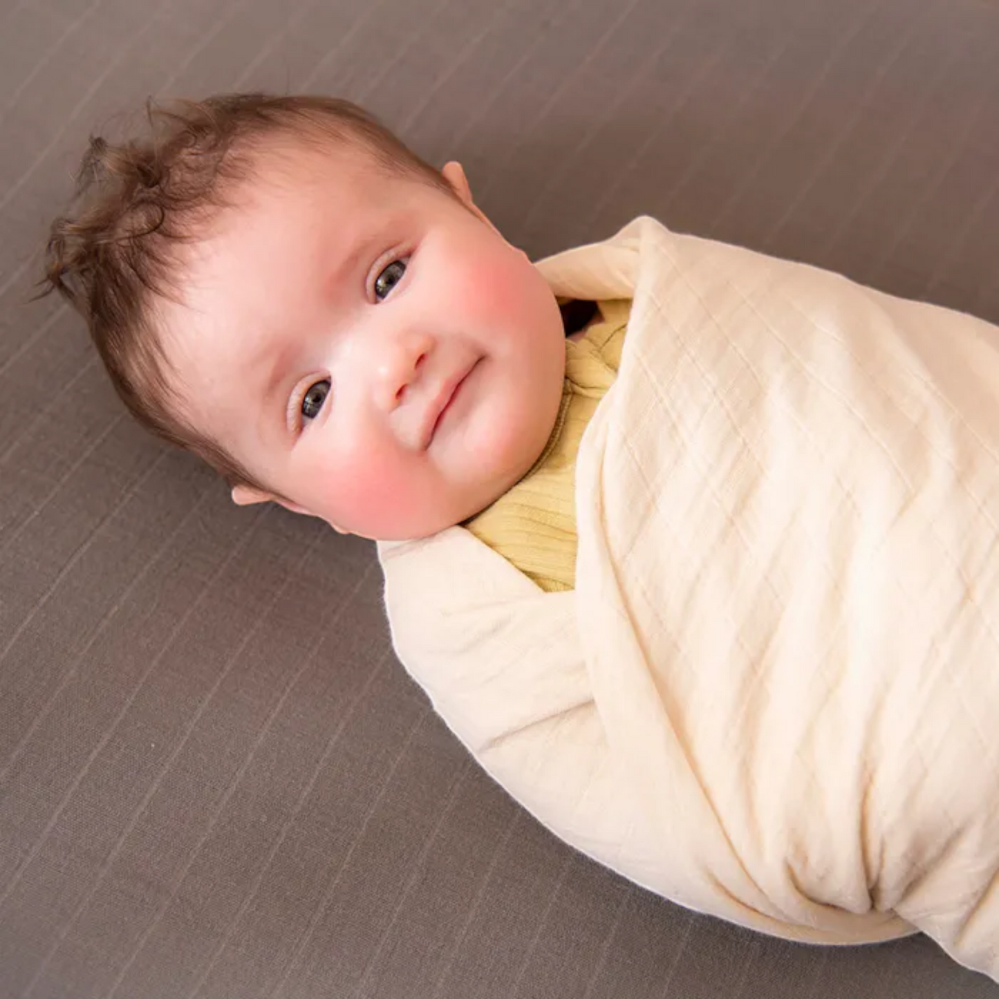 Swaddle Blankets 2-Layer Breathable Muslin (4 Color Pack)