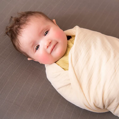 Swaddle Blankets 2-Layer Breathable Muslin (4 Color Pack)