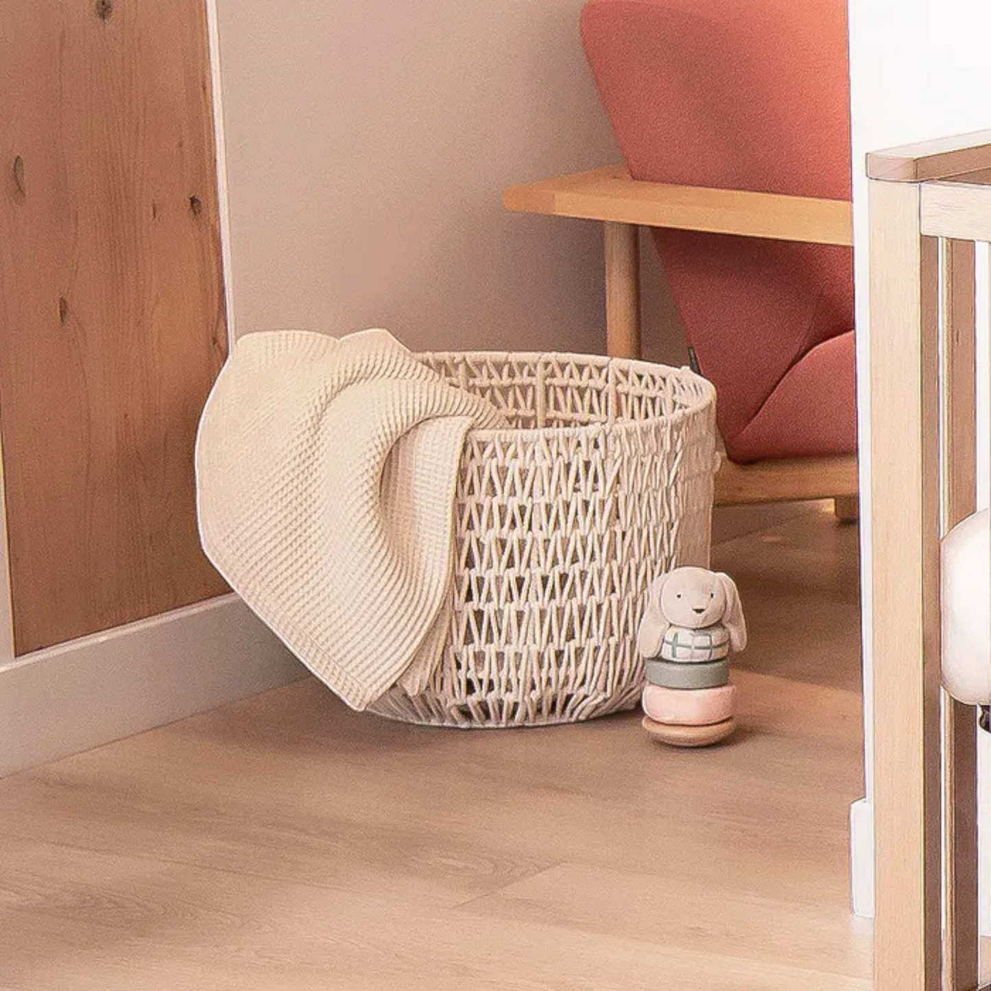 Organic Waffle Baby Blanket